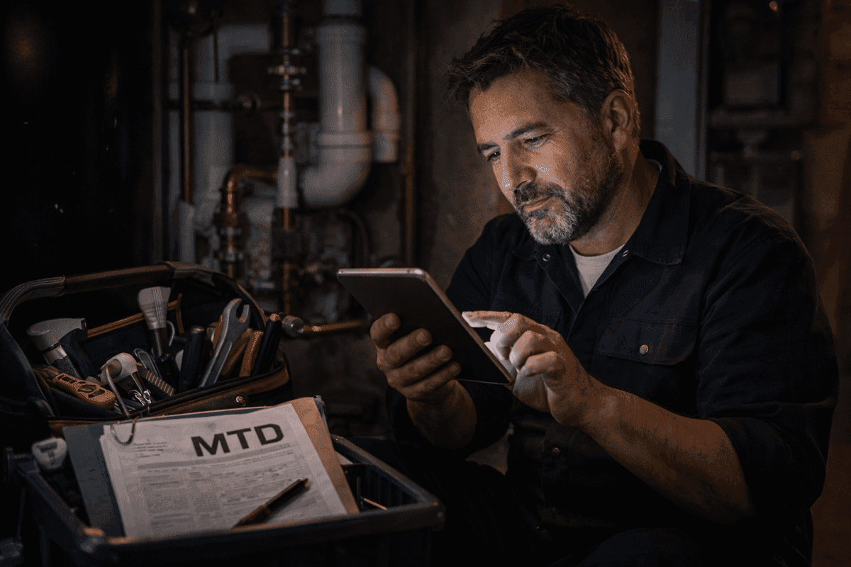 Making Tax Digital for Plumbers, Electricians & Builders