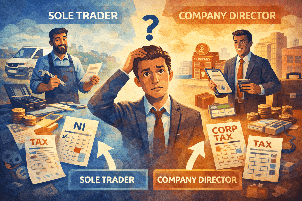 Making Tax Digital for Contractors, Limited Company vs Sole Trader